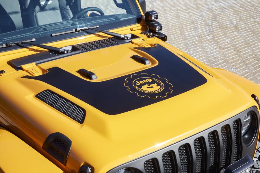 Детали экстерьера Jeep Nacho Concept (JL) 2018 года  (фото 3 из 43)